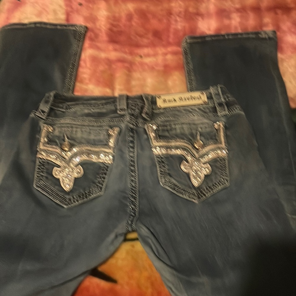 Rock revival jeans blue good condition very comfortable